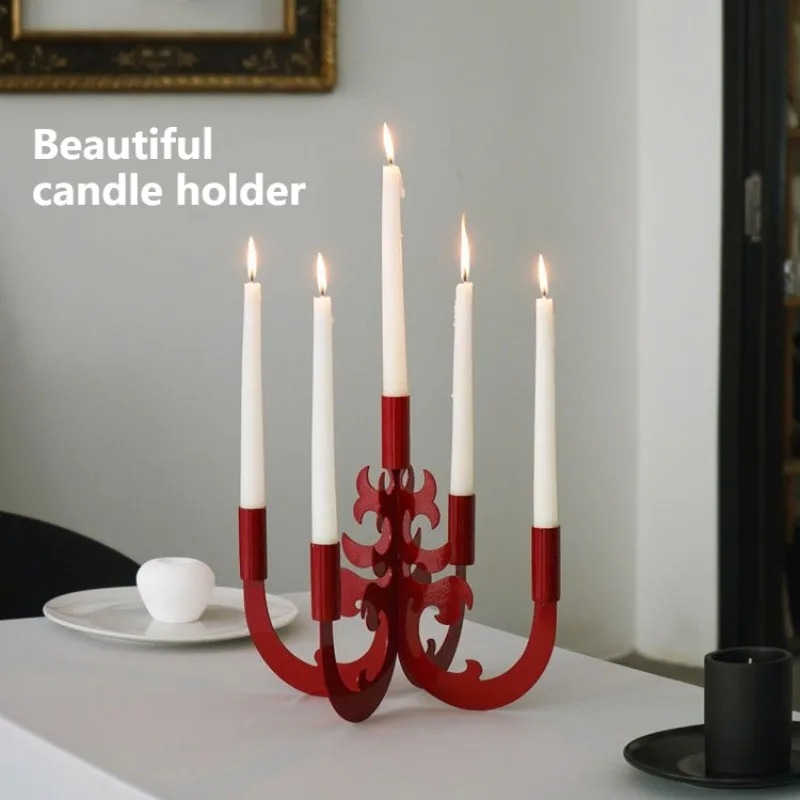 Candle Supplies Luxury - Vintage Mumluk Oturma Odası Lüks Metal